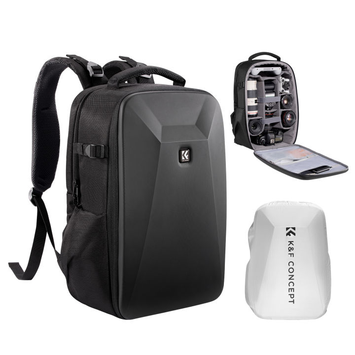K&F%20CONCEPT%2022L%20Camera%20Backpack%20Hardshell%20DSLR%20Photography%20Camera%20Bag%20with%2015.6%20Inch%20Laptop%20Compartment%20Waterproof%20Camera%20Case%20Compatible%20for%20Canon/Nikon/Sony/DJI%20Mavic%20Drone%20-%20Image%209