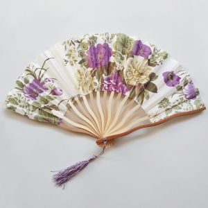 DUY26 Multi-pattern Quality Handmade Summer Gift Japanese Style Personalized Home Decoration Folding Fan Fan Crafts Dance Hand Fan
