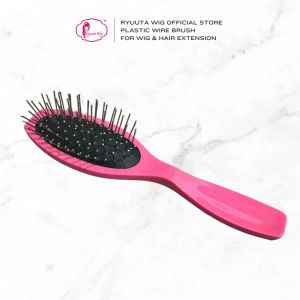 Ryuuta Wig Wire Brush Sisir Kawat Gagang Plastik Wig & Hair Extension