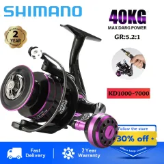 SHIMANO reel Spinning reel mesin fishing reel bc Mesin Pancing Drag 12kg  reel Fishing Max Drag 5.2:1 Speed All Metal Body Handle Spool Reel Fishing  murah ajiking reel casting