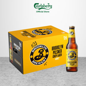 Brooklyn Pilsner Crisp Lager Craft Beer Pint (24 x 330ml)