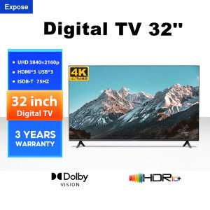 EXPOSE Smart Tv 43 inch Android 12 Bluetooth tv box 32 inch Flat screen Ultra-slim television HDMI Cable Full HD