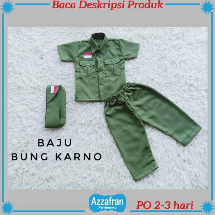 Carnaval Series | Baju Soekarno | Azzafran For Mommy | Baju Carnaval ...