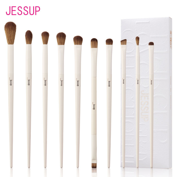 Bộ Cọ Trang Điểm Mắt Jessup Precision 8 & 10 Cây - Lông Tổng Hợp Cao ...