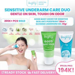 Brighty Bundle Glowing Underarm + Good Body odor Perspirant For Sensitive Skin