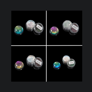 Three-color chameleon powder pearl powder crystal glue handmade DIY mobile phone shell jewelry