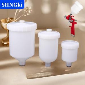 [COD] 🔥🔥🔥SHNGki 125 250 600ml nhựa phun sơn cup phun không khí trọng lực thức ăn sơn phun nồi chủ đề kết nối cho súng phun các bộ phận