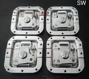 บิดล็อคปีกผีเสื้อ ล็อคฝาตู้แร็คเครื่องเสียง อุปกรณ์ตู้แร็ค ขนาด 4 นิ้ว รหัสสินค้า SW-1001 วัสดุเหล็กหนาชุบโครเมี่ยมเงา แข็งแรงทนได้มาตรฐาน