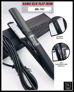 Professional Hair Straightener Iron (2 in 1 Hair Straightener / Nano Silk Hair Straightener (LCD))