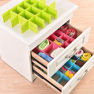 Sekat Laci Organizer Drawer Divider Pemisah Partisi Lemari