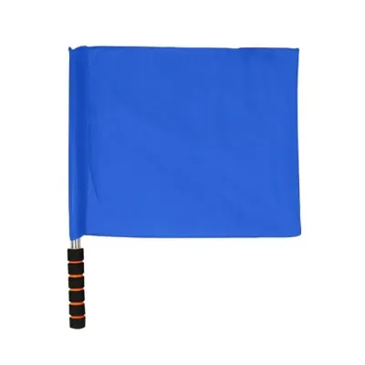SAVVYSHELF Professional Referee Flag Multi-color Waterproof Issuing Flags High Quality with Sponges Handle Signal Flags Volleyballs Football Supplies