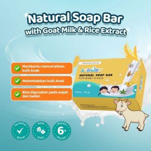 GlowBy Natural Soap Bar Kids 50gr - Sabun Mandi Anak