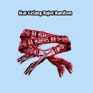 Ikat Kepala Rajut Batak / Ikat Pinggang Rajut / Souvenir Khas Batak / Sortali Rajut Batak / B B