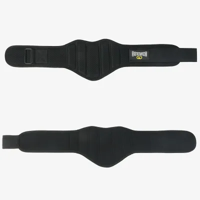 GOUNOD Fitness Weight Lifting Belt Comfortable Lumbar & Back Support Auto Locking Weight Belt to Keep Body in Proper Shape 6 Inch Gym Belt for Squats Deadlift Cross Training for Men & Women