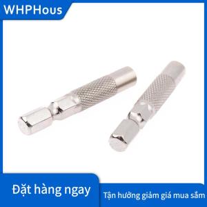 WHPHous 2pcs Hex Shank 6.35mm đến 4mm chèn bit Adapter tuốc nơ vít điện ổ cắm chủ Micro bit Adapter từ chủ công cụ