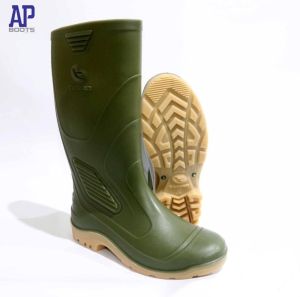 sepatu boots merk AP BOOTS / AP  Eco 3 hijau / boot tinggi / boot harga murah
