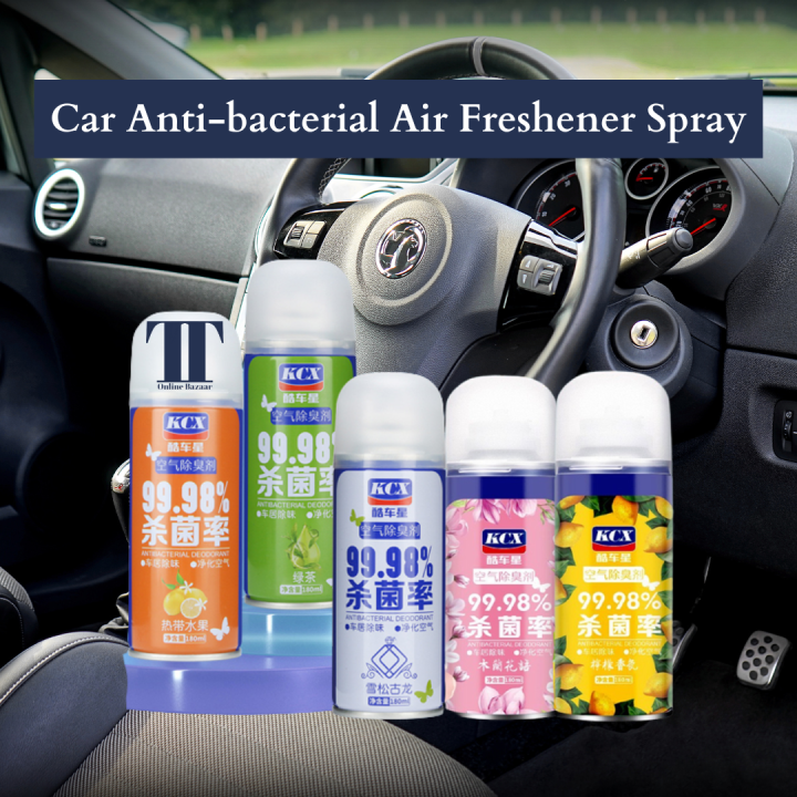 Antibacterial Deodorant Car Kereta Spray Air Freshener车载除臭杀菌剂 | Lazada