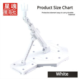 Gundam Action Base MG1/100 for Figure Gundam Gunpla DIY Model Multi Purpose Assembly Bracket Transparent Transparent Black White Multi Color Model Decoration Tool
