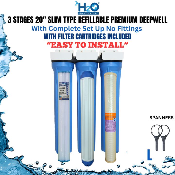 Water Filtration System 3 Stages 20