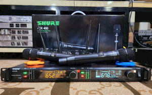 Micro Không Dây Shure ADX400 4 Anten Sóng Xa 300MMíc Hát NhẹHút Âm TốtĐộ Nhạy Cao- Bắt sóng cực xa