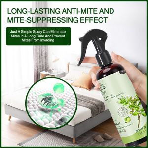 Green Pepper Corn Anti-Mite Spray Mite Spray Eczema Prevention Spray Wash-Free Bedding Treatment with Natural Bacteriostatic Protection
