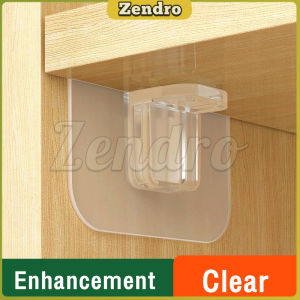 ZEO Shelf Support Right Angle Plastic Partition Clapboard Cabinet Hanger Layered Corner Bracket