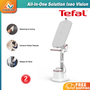 [NEW MODEL] Tefal All-In-One Solution Ixeo Vision Garment Steamer Iron (QT1811) Pakaian Seterika Baju