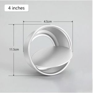 4Claw Silicone Cooling Rack Foldable Stainless Steel Chiffon Cake Inverting Cooling Baking Accessory
