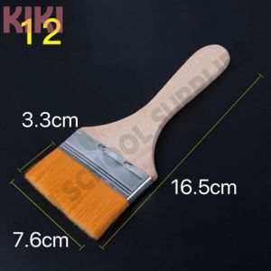 KK Wooden Handle Painting Brushes Nylon Paint Brush Watercolor Oil Painting Brush Art Paint Brush