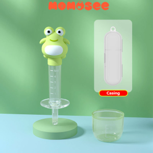 Momosee Baby Medicine Feeder Pipet Obat Sirup Anak Alat Bantu Minum Obat Pipet Bayi PP Silikon CJ15