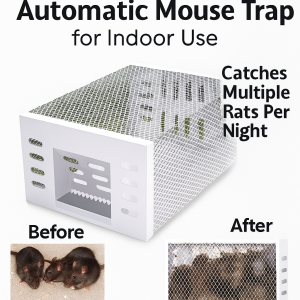 Household automatic continuous nonreturn cycle rodentkilling cage