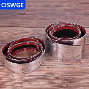[COD] CISWGE AUTOPARTS 1 chiếc Dải mạ crôm màu bạc trang trí cản cửa ô tô thông dụng
