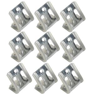 50PCS 5 Holes Thick Sofa Spring Clip Furniture Spring Hook Fixed Clamps for Sofa Chair Spring Repair
