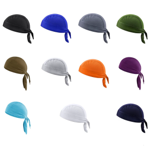 Stretchy Comfortable Bandana Hats Headscarf For Men Women Cycling Running Yoga Quick Drying Skull Hat for Daily Wear