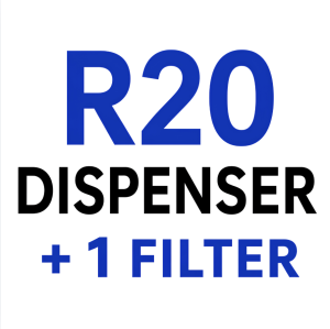 OSMOS R20 Instant Hot Water Dispenser | 3L Water Tank | 25°C–100°C Temperature Control | Safety Mark Certified | 5-Stage Filtration