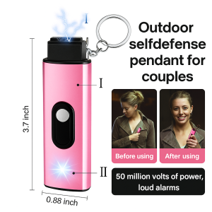 Multifunctional Keychain Outdoor Rechargeable Mini Flashlight Compact Gadget