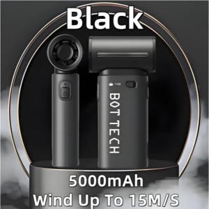 BOT TECH Handheld Fan BT-T700 Portable Jet Fan Rechargeable USB Fans With Strong Wind