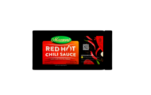 Mazzoni Red Hot Chili Sauce Renteng 8 Gram isi 24 Pcs