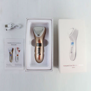Facial Beauty Device Hot and Cold Photon Skin Rejuvenation Massager for Deep Absorption and Pore Tightening Home Skincare Tool