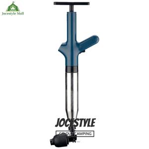 [Jocestyle Mall] Pipe Plunger High Drain Clog Remover Stainless Steel Air Drain Blaster Toilet Plunge Blaster for Sink Toilets Pipe