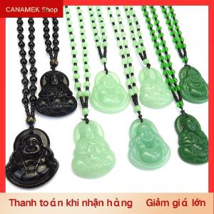 CS Cổ Điển Tự Nhiên Trung Quốc Phật Mặt Dây Chuyền Ngọc Vòng Cổ Thời Trang Đồ Trang Sức Quyến Rũ Khắc Phước Lành May Mắn Amulet Quà Tặng Cho Phụ Nữ Người Đàn Ông