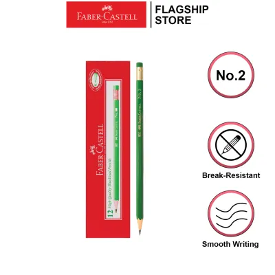 Faber-Castell No. 2 Green Pencil 12PCS/BOX [12132321]