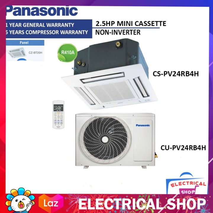 Panasonic Air Conditioner CSPV24RB4H Ceilling Mini Cassette