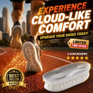 ⭐ Premium 2Nd Gen Shock Absorbing Insole/Cushioning Shoe Insert/Comfort Foot Pad For Standing All Day & Walking - Anti-Fatigue Relieve Foot Pain Work Essential Pampaginhawa Pang-Mall Anti-Pagod