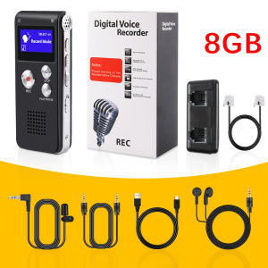 เครื่องบันทึกเสียง USB เครื่องอัดเสียง Voice Recorder อัดเสียง เมนูมีทุกภาษา เลือกภาษาไทยได้ MP3 8GBในตัว GH609