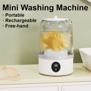 Automatic Underwear Washing Machine 1L Small Wash Machine Wireless Panties Washing Cup for Strip