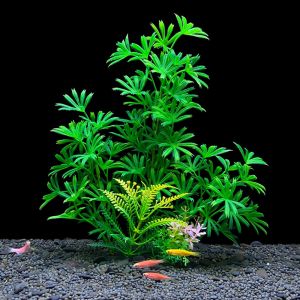 FUYEKN Fake Aquatic Plants Lifelike Green/Red Underwater Plants Aquarium Ornament Plastic Artificial Water Grass Aquarium Landscaping