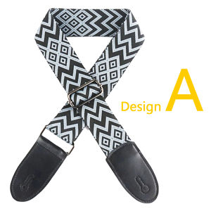 Morrison Malaysia Batik Style Adjustable Guitar Strap 、ukulele strap for Acoustic Electric Classical Guitar Bass ukulele