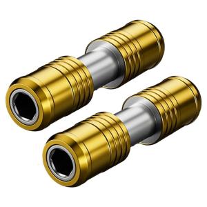 Hexagonal Shanks Double Ended Quick Changes Adapter with Auto Locking Mechanism & Waterproof Designing For Electric Drills