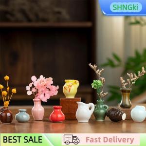 SHNGki Mini Small Vase Magnets Cute Mini Refrigerator Magnets 3D Vase Fun Refrigerator Accessories Kitchen Decoration Holiday Gift